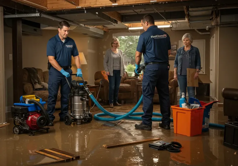 Basement Water Extraction and Removal Techniques process in McLendon-Chisholm, TX