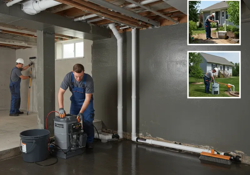 Basement Waterproofing and Flood Prevention process in McLendon-Chisholm, TX